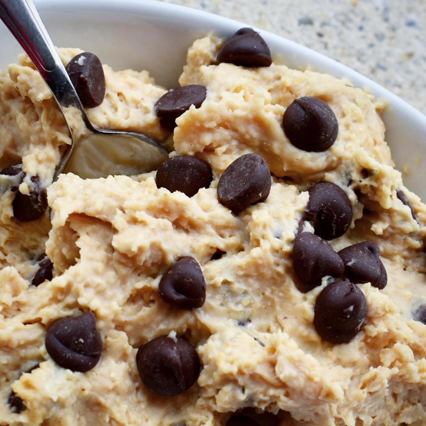 Healthy Protein Cookie Dough Recipe (with beans!) • Nutrition with Jordan